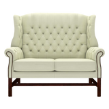 Darwin 2-Seater Chesterfield Sofa Birch Cream