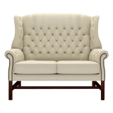 Darwin 2-Seater Chesterfield Sofa Birch Ivory