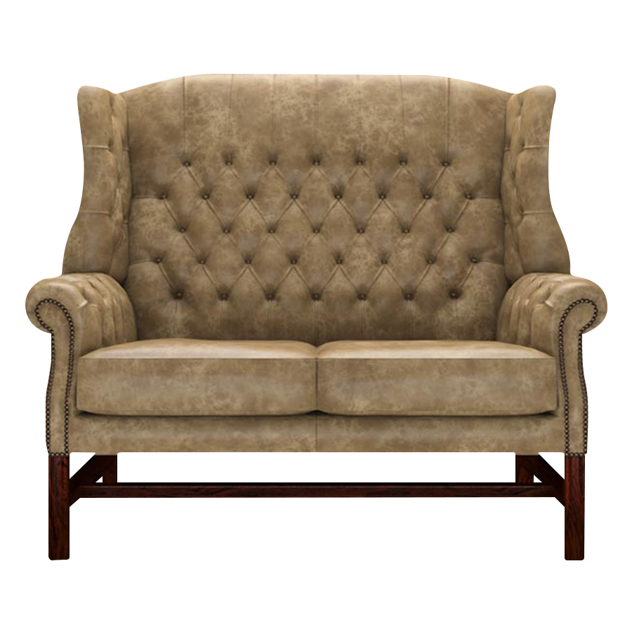 Darwin 2-Seater Chesterfield Sofa Etna Beige