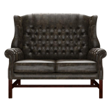 Darwin 2-Seater Chesterfield Sofa Old English Alga