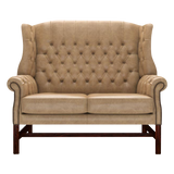 Darwin 2-Seater Chesterfield Sofa Old English Parchment