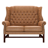 Darwin 2-Seater Chesterfield Sofa Old English Tan