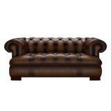 Drake 2-Sits Chesterfield Soffa – Antique Autumn Tan