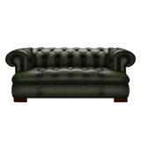 Drake 2-Sits Chesterfield Soffa – Antique Green
