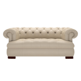 Drake 2-Sits Chesterfield Soffa – Birch Blush Beige