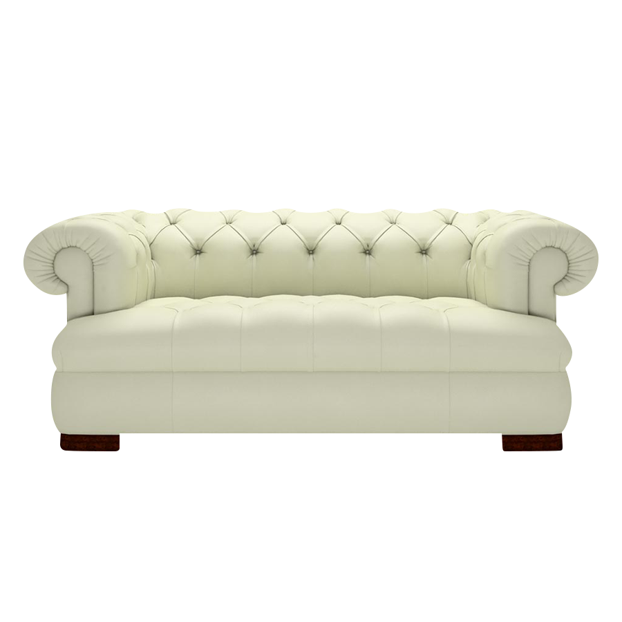 Drake 2-Sits Chesterfield Soffa – Birch Cream
