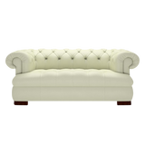 Drake 2-Sits Chesterfield Soffa – Birch Cream