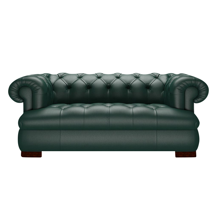 Drake 2-Sits Chesterfield Soffa – Birch Forest Green