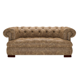 Drake 2-Sits Chesterfield Soffa – Etna Camel