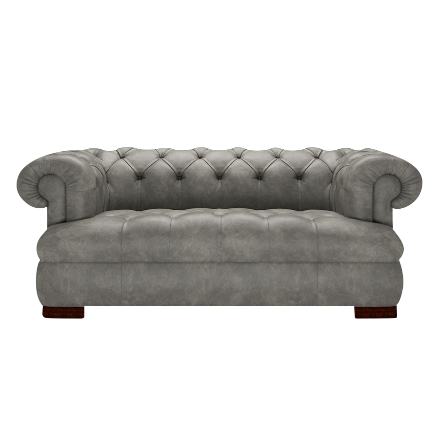 Drake 2-Sits Chesterfield Soffa – Etna Grey