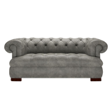 Drake 2-Sits Chesterfield Soffa – Etna Grey
