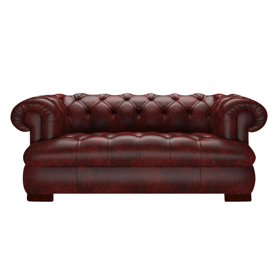 Drake 2-Sits Chesterfield Soffa – Etna Red