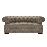 Drake 2-Sits Chesterfield Soffa – Etna Taupe