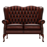 Gladstone 2-Seater Chesterfield Sofa Antique Chestnut