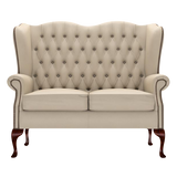 Gladstone 2-Seater Chesterfield Sofa Birch Blush Beige
