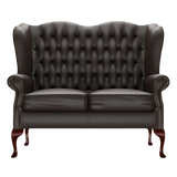 Gladstone 2-Seater Chesterfield Sofa Birch Brown