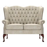 Gladstone 2-Seater Chesterfield Sofa Etna Cream