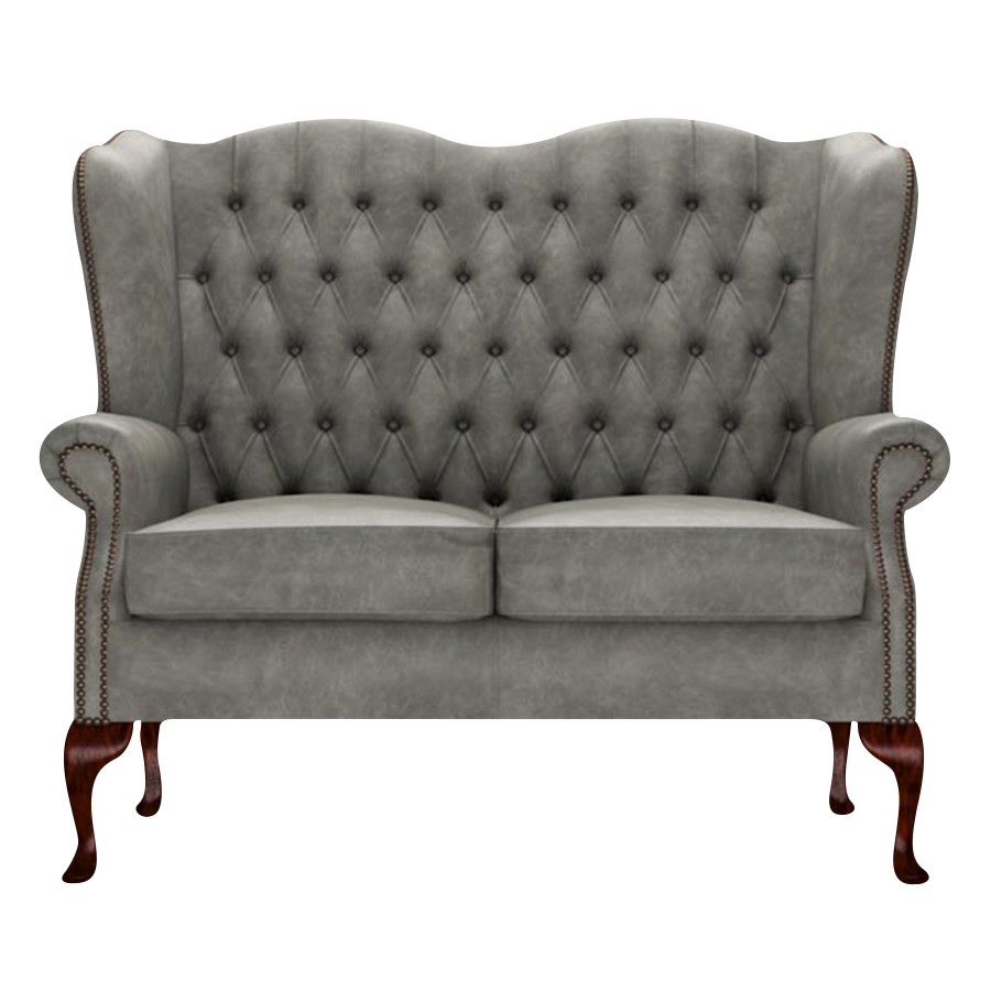 Gladstone 2-Seater Chesterfield Sofa Etna Grey