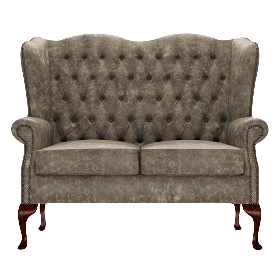Gladstone 2-Seater Chesterfield Sofa Etna Taupe