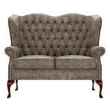 Gladstone 2-Seater Chesterfield Sofa Etna Taupe