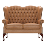 Gladstone 2-Seater Chesterfield Sofa Old English Tan