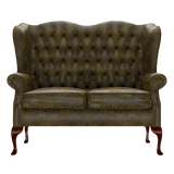 Gladstone 2-Seater Chesterfield Sofa Tudor Birch