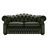 Lawrence 2-istuttava Chesterfield-sohva Antique Green