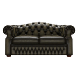 Lawrence 2-istuttava Chesterfield-sohva Antique Olive