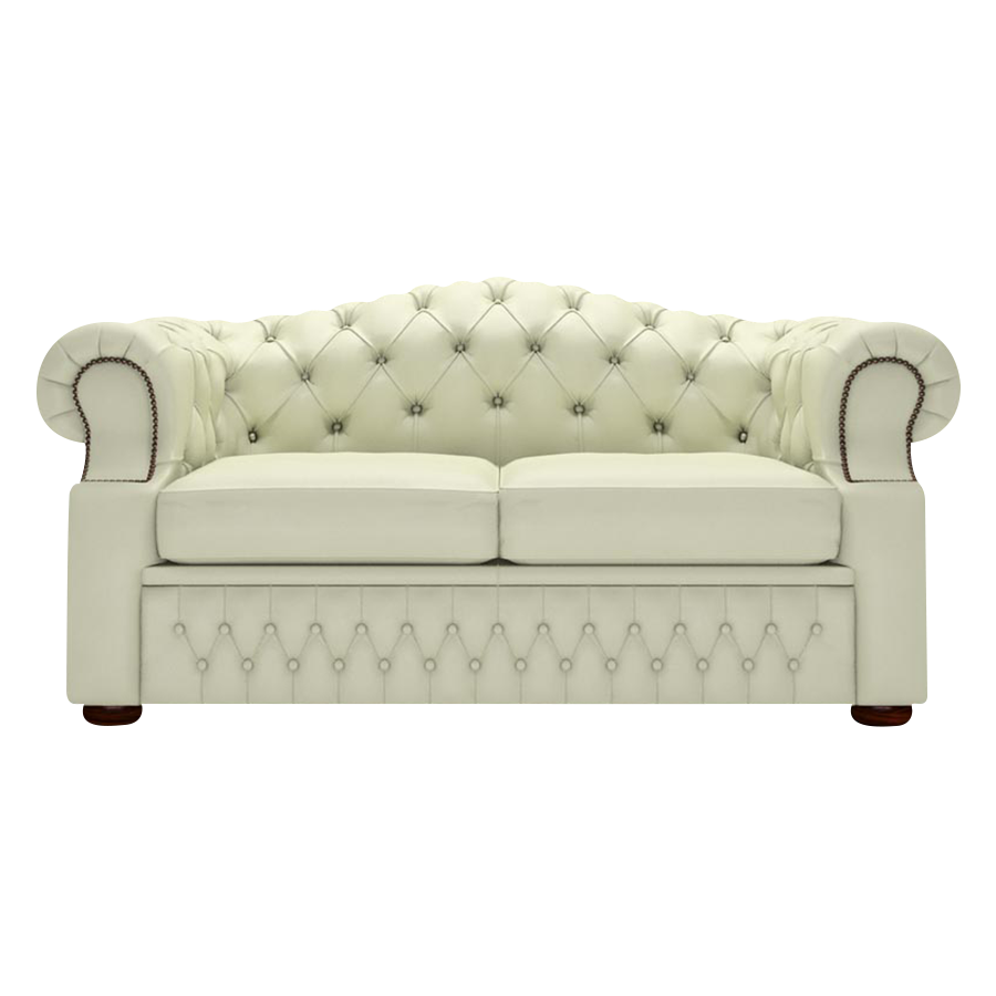 Lawrence 2-istuttava Chesterfield-sohva Birch Cream