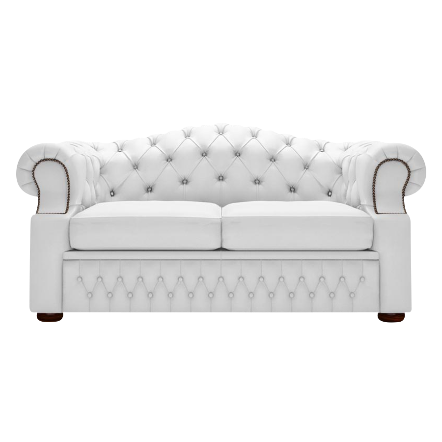 Lawrence 2-istuttava Chesterfield-sohva Birch White