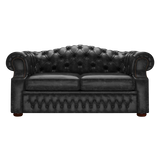 Lawrence 2-istuttava Chesterfield-sohva Etna Black
