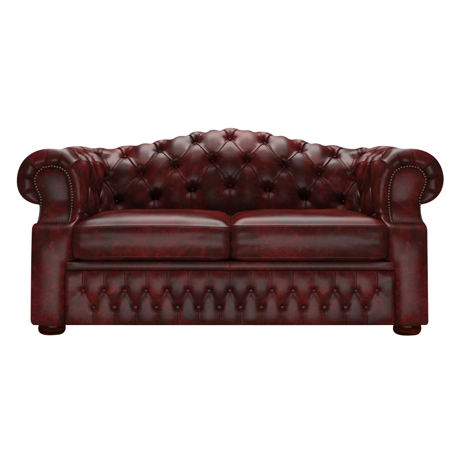 Lawrence 2-istuttava Chesterfield-sohva Etna Red