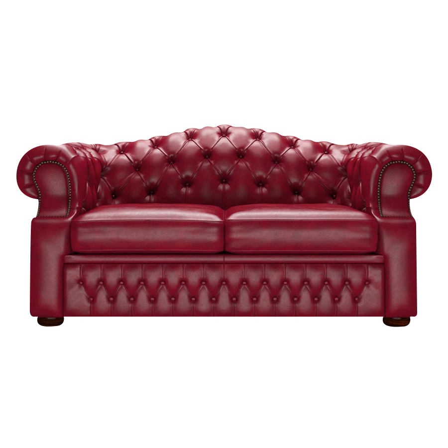 Lawrence 2-istuttava Chesterfield-sohva Old English Gamay