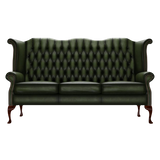 Byron 3-istuttava Chesterfield sohva Antique Green
