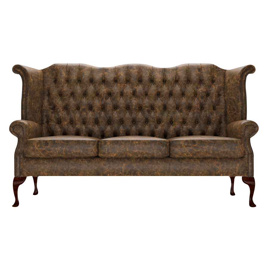 Byron 3-istuttava Chesterfield sohva Etna Brandy
