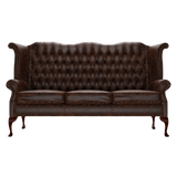Byron 3-istuttava Chesterfield sohva Tudor Mahogany