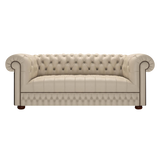 Cromwell 3-istuttava Chesterfield sohva Birch Blush Beige
