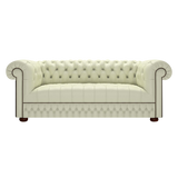 Cromwell 3-istuttava Chesterfield sohva Birch Cream
