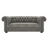 Cromwell 3-istuttava Chesterfield sohva Etna Grey