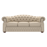Lawrence 3-Sitzer Chesterfield Sofa Birch Blush Beige