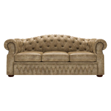 Lawrence 3-Sitzer Chesterfield Sofa Etna Beige