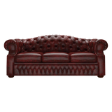 Lawrence 3-Sitzer Chesterfield Sofa Etna Red