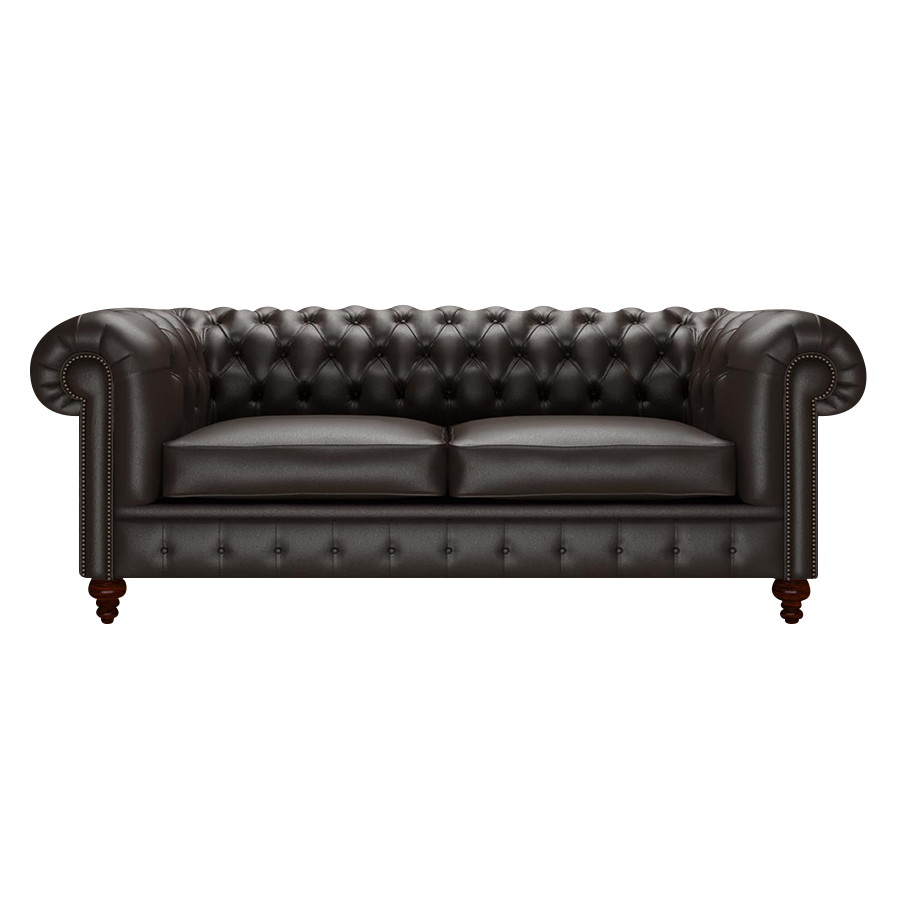 Raleigh 3-Sitzer Chesterfield Sofa Birch Brown