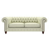 Raleigh 3-Sitzer Chesterfield Sofa Birch Cream