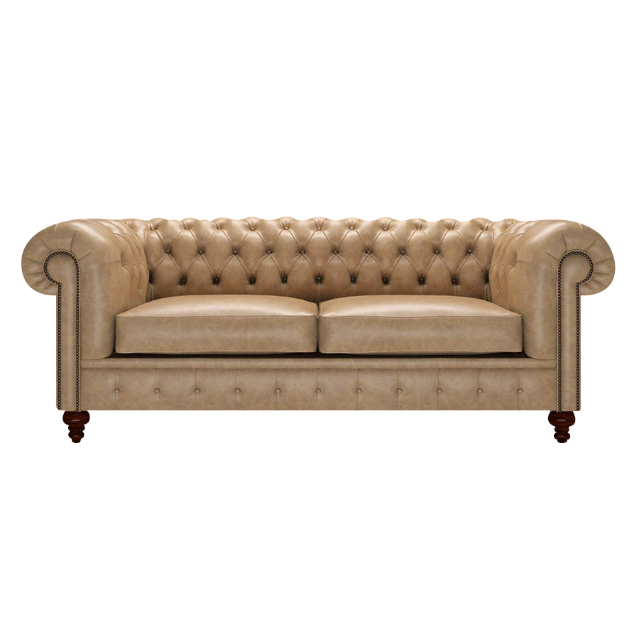Raleigh 3-Sitzer Chesterfield Sofa Old English Parchment