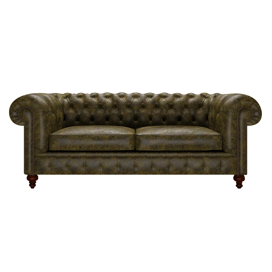 Raleigh 3-Sitzer Chesterfield Sofa Tudor Birch