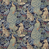 Morris and Co Fabric Forest (Viscose Linen) Indigo