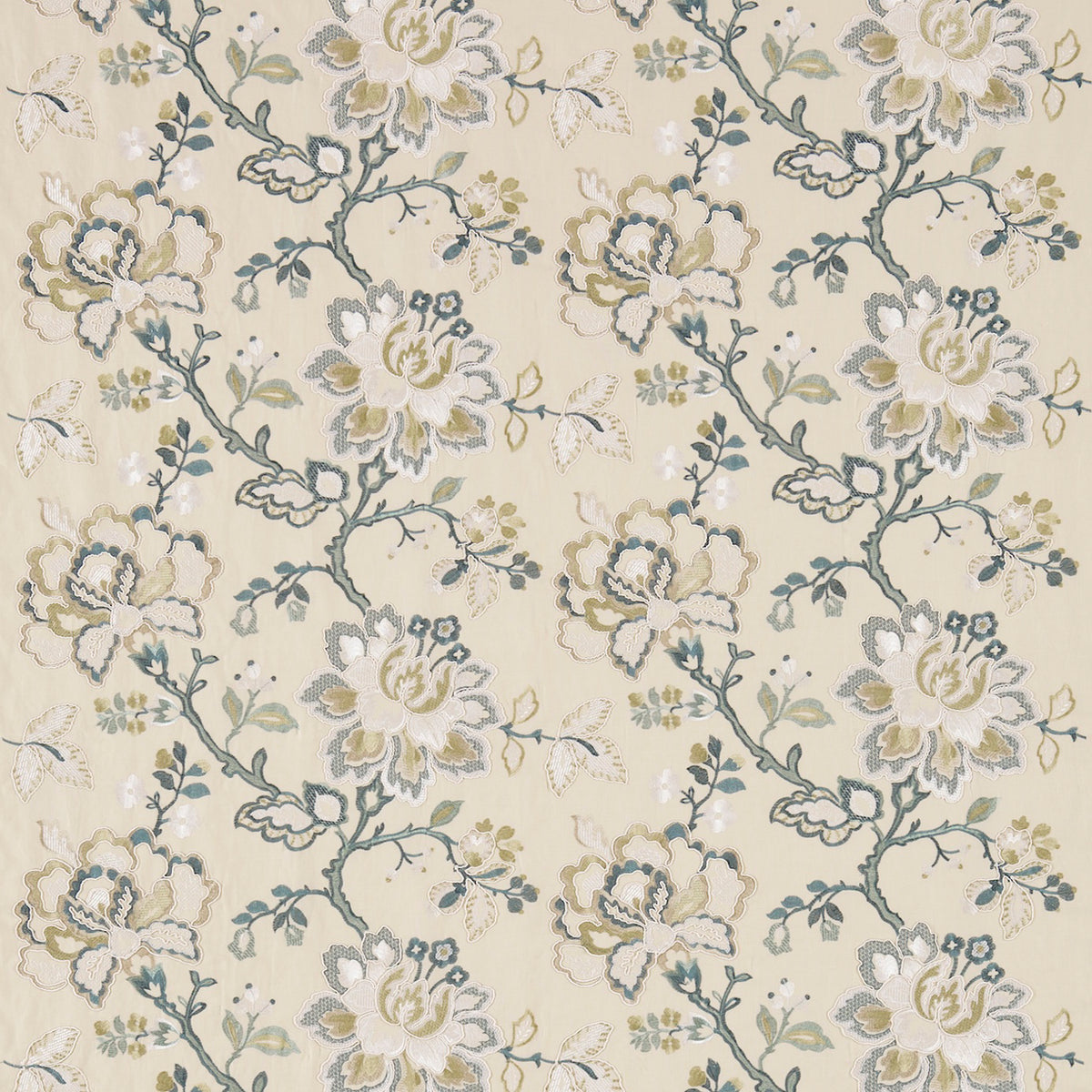 Sanderson Tyg Angelique Teal Manilla
