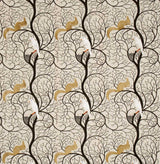 Sanderson Fabric Squirrel and Dove Linen Ivory