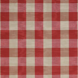 Colefax and Fowler Stof Eaton Check Red